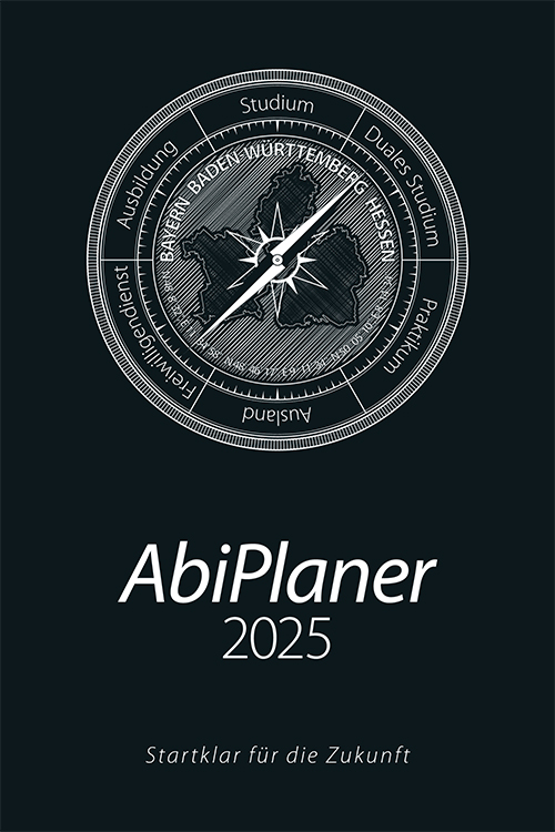Titelseite des AbiPlaners Bayern